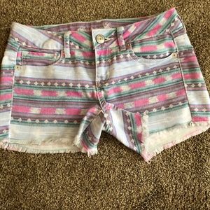 American Eagle multi colored shorts
